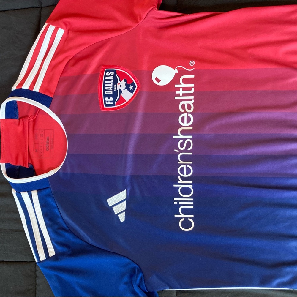 ADIDAS FC DALLAS JERSEY / MENS SIZE MEDIUM